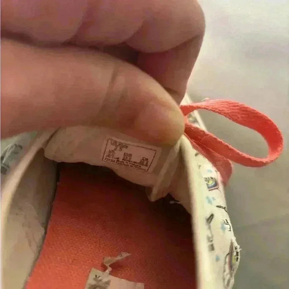 Girls size 2.5 unicorn vans shoes, #G273 - Picture 6 of 8